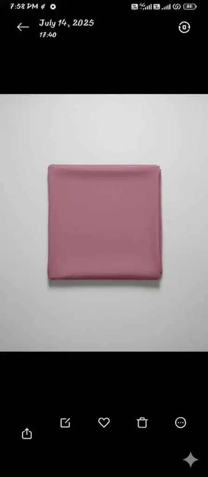 Marjeena Dusty Rose Premium Jersey Hijab, soft and lightweight scarf in a dusty rose color, made from comfortable jersey fabric.