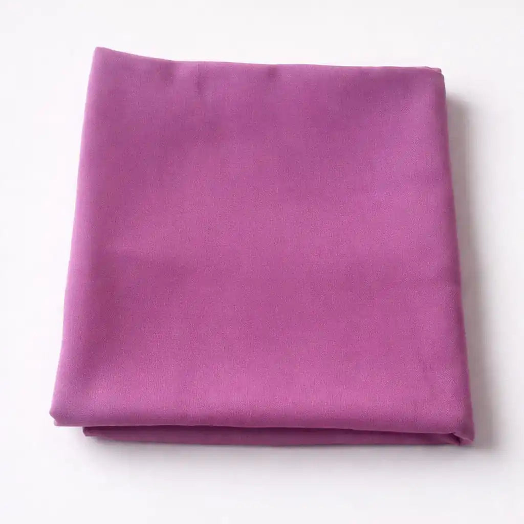 Light purple Marjeena premium jersey hijab displayed flat, showcasing soft, breathable fabric and elegant drape.