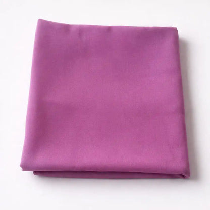 Light purple Marjeena premium jersey hijab displayed flat, showcasing soft, breathable fabric and elegant drape.